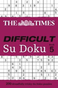 Книги для взрослых: The Times Difficult Su Doku. Book 5 [Harper Collins]