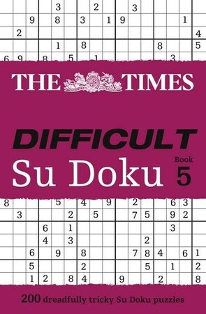 Хобби, творчество и досуг: The Times Difficult Su Doku. Book 5 [Harper Collins]