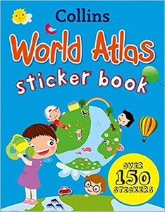 Книги для дітей: World Atlas. Sticker Book