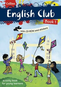 Книги для детей: English Club Book 1 with CD-ROM & Stickers