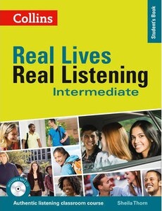 Книги для дорослих: Real Lives, Real Listening Intermediate Student's Book with CD [Harper Collins]
