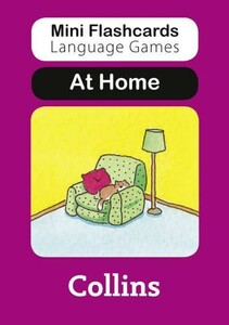 Книги для детей: Mini Flashcards Language Games: At Home [Harper Collins]