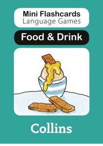 Книги для детей: Mini Flashcards Language Games: Food & Drink [Harper Collins]