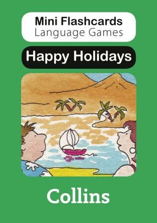 Развивающие карточки: Mini Flashcards Language Games: Happy Holidays [Harper Collins]
