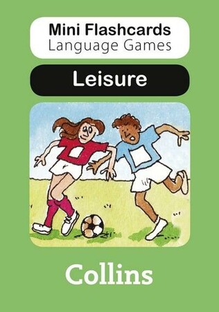Изучение иностранных языков: Mini Flashcards Language Games Leisure