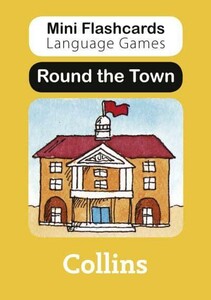 Развивающие карточки: Mini Flashcards Language Games: Round the Town  [Harper Collins]