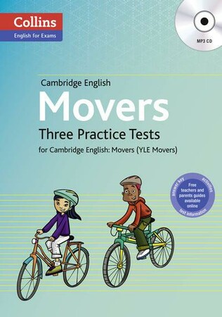Іноземні мови: Three Practice Tests for Cambridge English with Mp3 CD: Movers