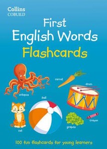 Развивающие книги: First English Words Flashcards - Collins First