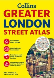 Книги для дорослих: Greater London Street Atlas [Harper Collins]