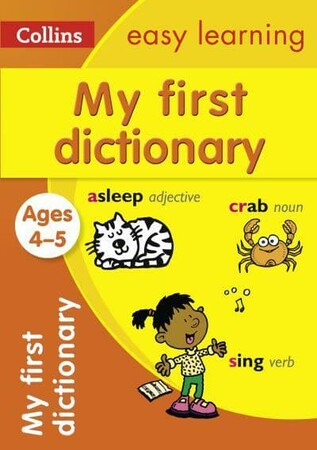 Перші словнички: Collins Easy Learning Preschool: My First Dictionary Ages 4-5
