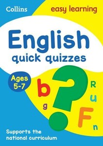Книги для детей: Collins Easy Learning: English Quick Quizzes Ages 5-7
