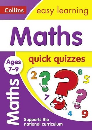 Навчання лічбі та математиці: Maths Quick Quizzes. Ages 7-9 - Collins Easy Learning