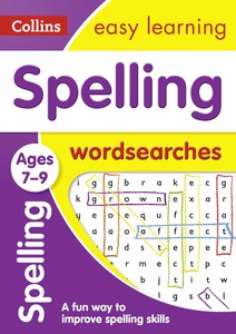 Книги для дітей: Collins Easy Learning: Spelling Word Searches Ages 7-9