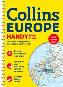 Книги для взрослых: Europe Handy Road Atlas [Harper Collins]