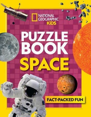 Книги с логическими заданиями: Puzzle Book Space: Brain-Tickling Quizzes, Sudokus, Crosswords and Wordsearches [Harper Collins]