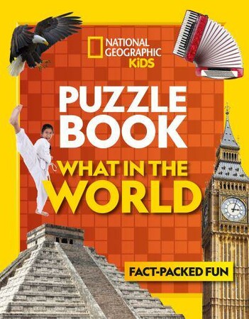 Книги з логічними завданнями: Puzzle Book What in the World