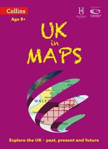 Книги для детей: UK in Maps [Harper Collins]
