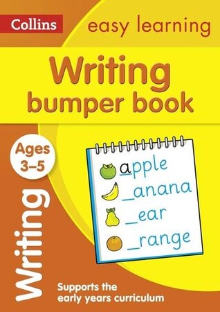 Навчання читанню, абетці: Writing Bumper Book Ages 3-5 - Collins Easy Learning Preschool