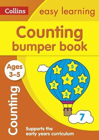 Обучение счёту и математике: Counting Bumper Book Ages 3-5 - Collins Easy Learning Preschool