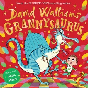 Книги про динозавров: Grannysaurus [Harper Collins]
