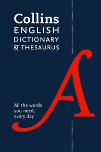 Книги для взрослых: Collins English Dictionary & Thesaurus