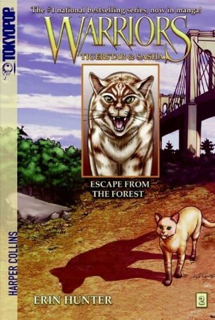 Комікси і супергерої: Warriors Manga: Tigerstar and Sasha #2: Escape from the Forest [Harper Collins]