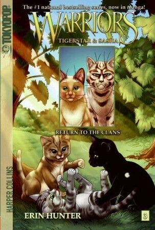 Комікси і супергерої: Warriors Manga: Tigerstar and Sasha #3: Return to the Clans [Harper Collins]