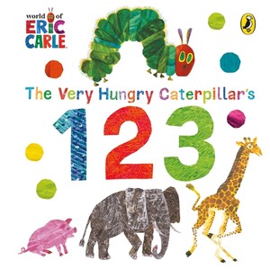 Для самых маленьких: The Very Hungry Caterpillar's 123 [Puffin]