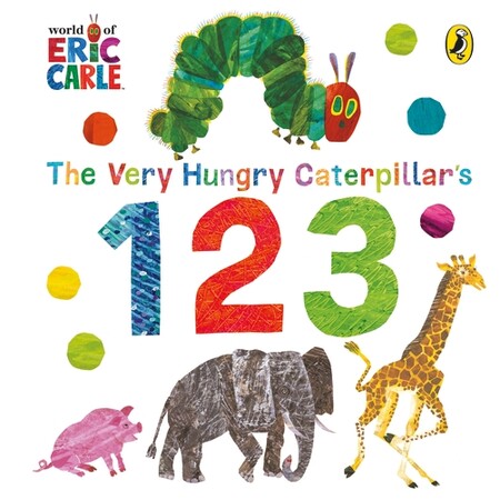 Учим цифры: The Very Hungry Caterpillar's 123 [Puffin]