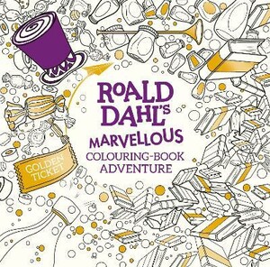 Книги для дітей: Roald Dahl's Marvellous Colouring-Book Adventure [Puffin]