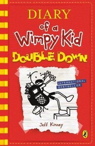 Книги для дітей: Diary of a Wimpy Kid Book11: Double Down [Paperback] (9780141376660)