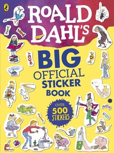 Книги для дітей: Roald Dahl's Big Official Sticker Book [Paperback]