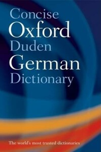 Иностранные языки: Concise Oxford-Duden German Dictionary
