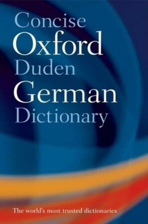 Іноземні мови: Concise Oxford-Duden German Dictionary