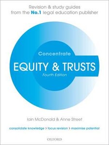 Книги для взрослых: Equity & Trusts - Concentrate
