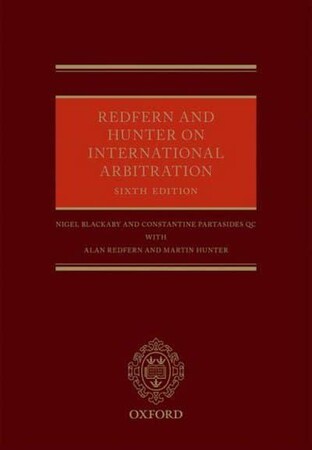 Право: Redfern and Hunter on International Arbitration