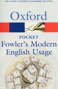 Иностранные языки: Pocket Fowler's Modern English Usage 2 Edition [Oxford University Press]
