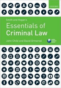 Книги для дорослих: Smith and Hogan's Essentials of Criminal Law [Oxford University Press]