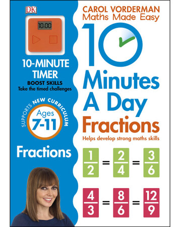 Для среднего школьного возраста: 10 Minutes a Day Fractions