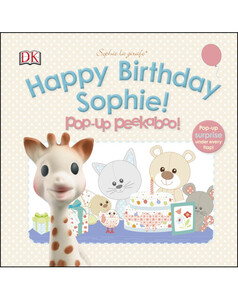 Книги для дітей: Sophie La Girafe Pop-up Peekaboo Happy Birthday Sophie!
