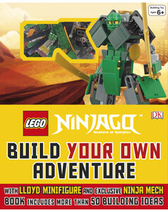 Книги для дітей: LEGO® NINJAGO® Build Your Own Adventure