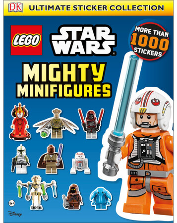 Для молодшого шкільного віку: LEGO® Star Wars™ Mighty Minifigures Ultimate Sticker Collection
