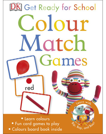 Развивающие карточки: Get Ready For School Colour Match Games