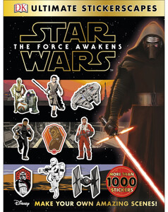 Альбоми з наклейками: Star Wars™: The Force Awakens Ultimate Stickerscapes