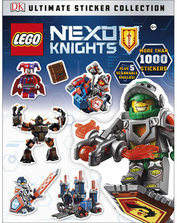 Для молодшого шкільного віку: LEGO NEXO KNIGHTS Ultimate Sticker Collection