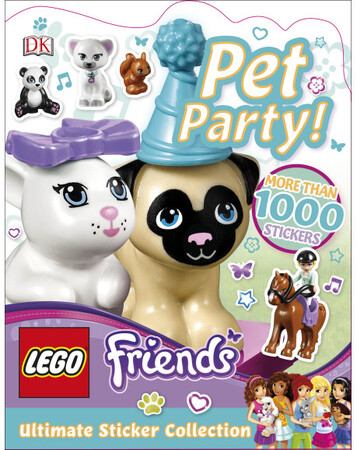 Альбомы с наклейками: LEGO Friends Pet Party! Ultimate Sticker Collection