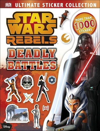 Для молодшого шкільного віку: Star Wars Rebels Ultimate Sticker Collection: Deadly Battles