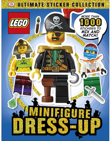 Для молодшого шкільного віку: LEGO Minifigure Dress-Up! Ultimate Sticker Collection