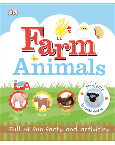 Книги про животных: Farm Animals - Dorling Kindersley