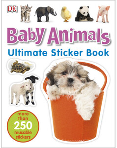 Книги для дітей: Baby Animals Sticker Book